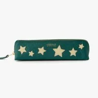  Beige With Blue Stars Pencil Case by Printworks
