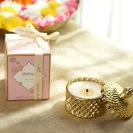 Perfect Pink Flowers & Candle Bundle