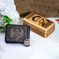 Personalised Eid Special Elegant Set for Him by Laser Gallery