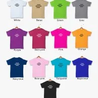 Personalised Kids T-Shirt - Multiple Colours 
