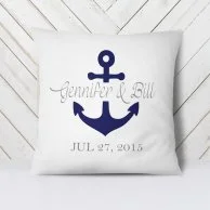 Personalized Anchor Cushion