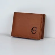 Brown Personalized Name Wallet
