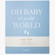 Photo Album - Baby It's A Wild World (blue)