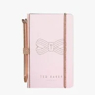Pink Bow Mini Notebook & Pen by Ted Baker