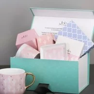 Pink Cacti Gift Box By Silsal