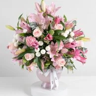 Pink Casablanca Flower Arrangement