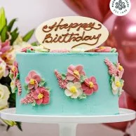 Pink Flower Cake by Magnolia Bakery