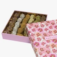 Pink Flowers Date Box