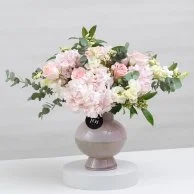Pink Hydrangea Flower Arrangement