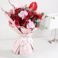 Pink Hydrangea Flower Bouquet
