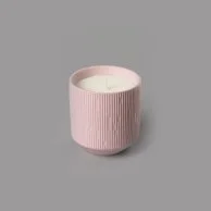 Pink Jasmine & Lemon Ceramic Plant Pot Candle by Aery