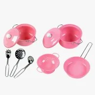Pink Kids Kitchen Set by Tidlo