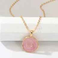 Pink Polina Necklace by La Flor