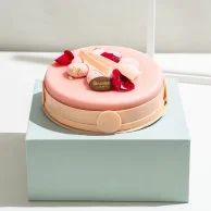 Pink Rose Cake by Bakery & Company