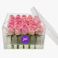 Pink Roses acrylic box (25)