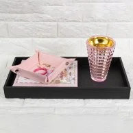 Pink Trinket Tray by A'ish Home