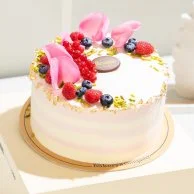 Pistachio Rose Cake by Bakery & Company