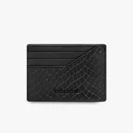 Police Antiquity Leather Card Card Case for Men