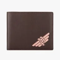 Police Flyer Leather Wallet for Men