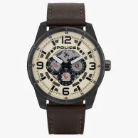 Police Lawrence Lady Brown Leather Analog Men's Watch