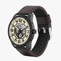 Police Lawrence Lady Brown Leather Analog Men's Watch