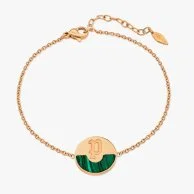 Police PE Ellipse Rose Gold Chain Bracelet for Women