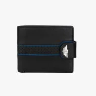 Police Poise Leather Wallet with Logo for Men