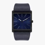 ساعة يد بوليس سكايلاين أنالوج من الجلد الأزرق للرجال