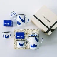 Pop Of Blue Gift Set by Inna Carton