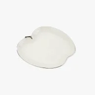 Apple-shaped Porcelain Plate by Black Cherry