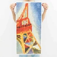 Poster Art - Eiffel Tower By Poppik