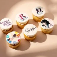 Printed Women's Day Cupcakes 12pcs by Cake Social