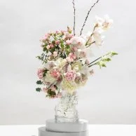 Pristine Elegance Flower Arrangement