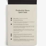 مخطط الإنتاجية - ورقة A5 من إنتلجنت تشينج