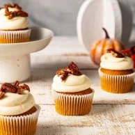 Pumpkin Cupcake with salted caramel by Sugar Daddy's Bakery (6pcs) 