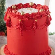 Pumpkin Spice Christmas Cake by Cake Social