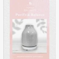 Purify And Balance Ceramic Ultrasonic Diffuser By Aroma Home