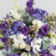 Purple Hydrangea Harmony Arrangement