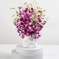 Purple Orchid Flower Arrangement