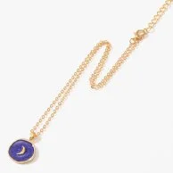 Purple Polina Necklace by La Flor