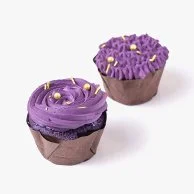 Purple Velvet Cupcakes Set of 2 by NJD