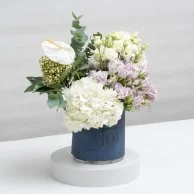 Purple & White Flower Arrangement