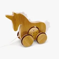 Push & Pull Unicorn - Bamboo By Kinderfeets