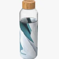 Quokka Glass Bottle With Silicone Cover Flow 660 ml Iceberg