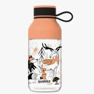 Quokka Kids Tritan Bottle Ice With Strap In The Woods 430 ml