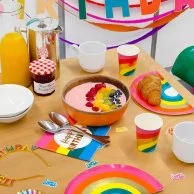Rainbow Happy Birthday Garland 3meters by Talking Tables