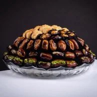 صينية تمور رمضان الزجاجية من ديت روم