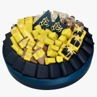 Ramadan Luxury Leather Chocolate Dates Delights Tray by Le Chocolatier Dubai
