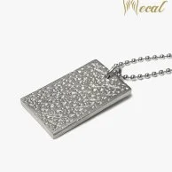 Rectangle Army Necklace