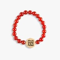 Red Agate Octagon Minmakkah Bracelet